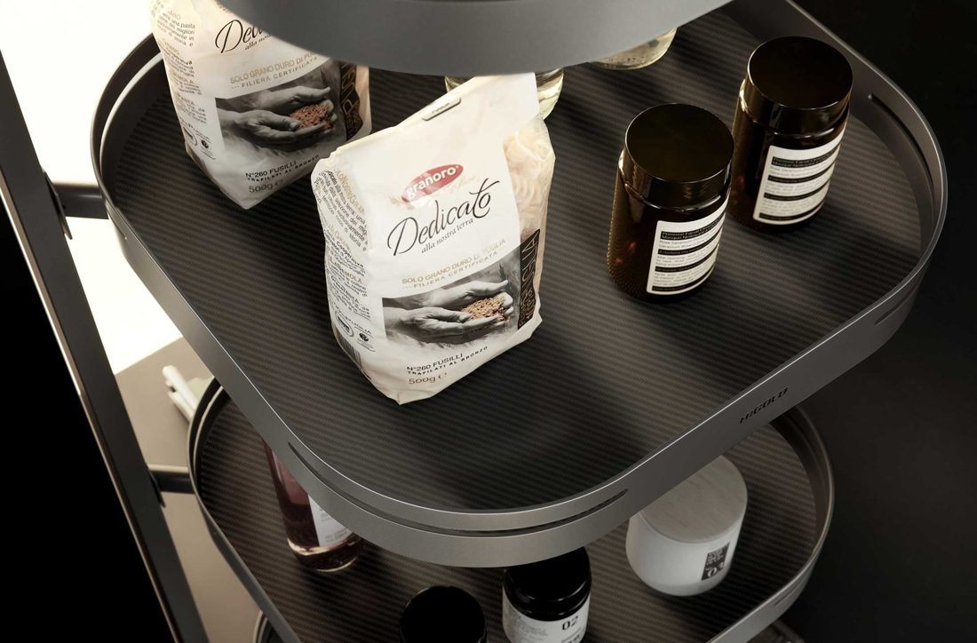 HIGOLD Rotating Pantry Basket – Despensa giratoria