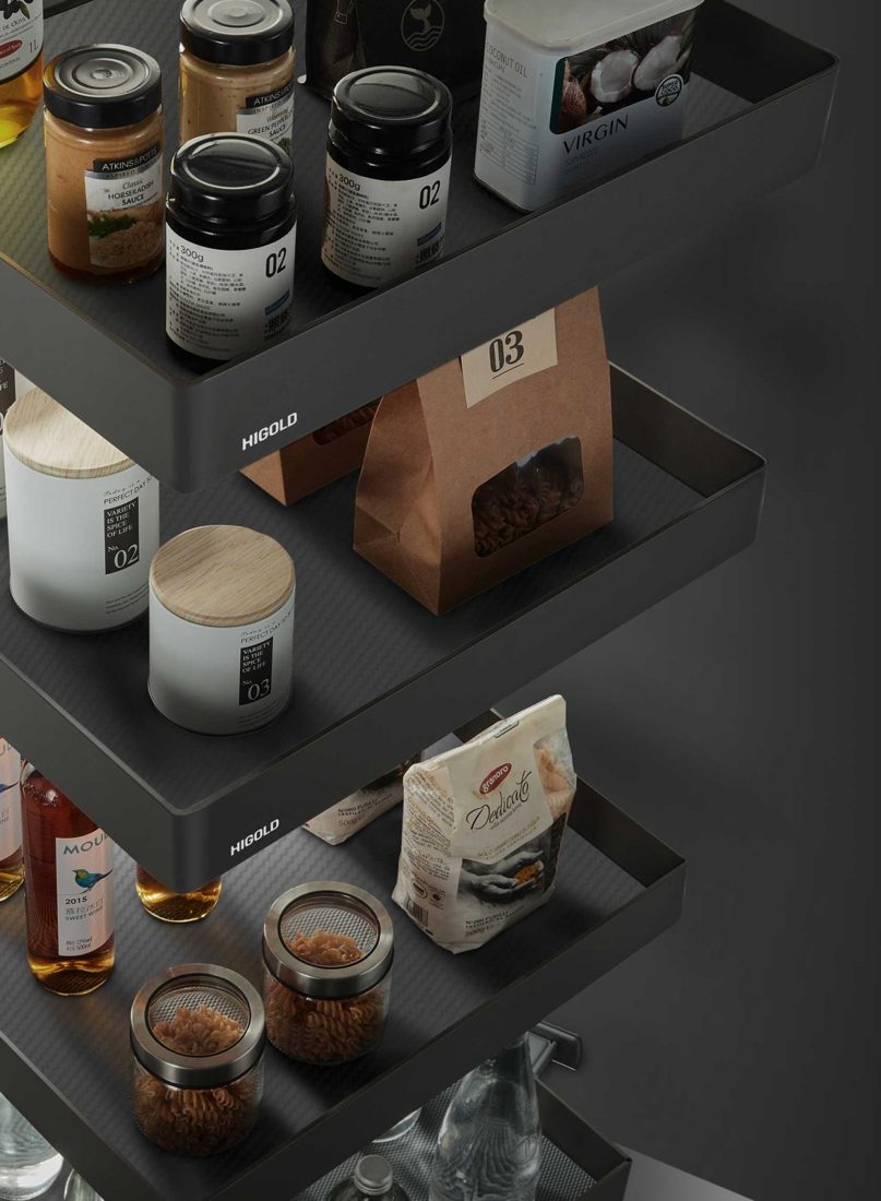 HIGOLD Shearer Space Pantry – Despensa extraíble