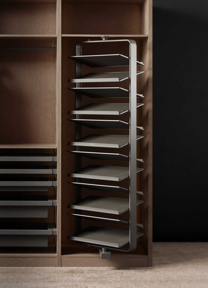 HIGOLD Rotating Shoe Rack – Zapatero giratorio